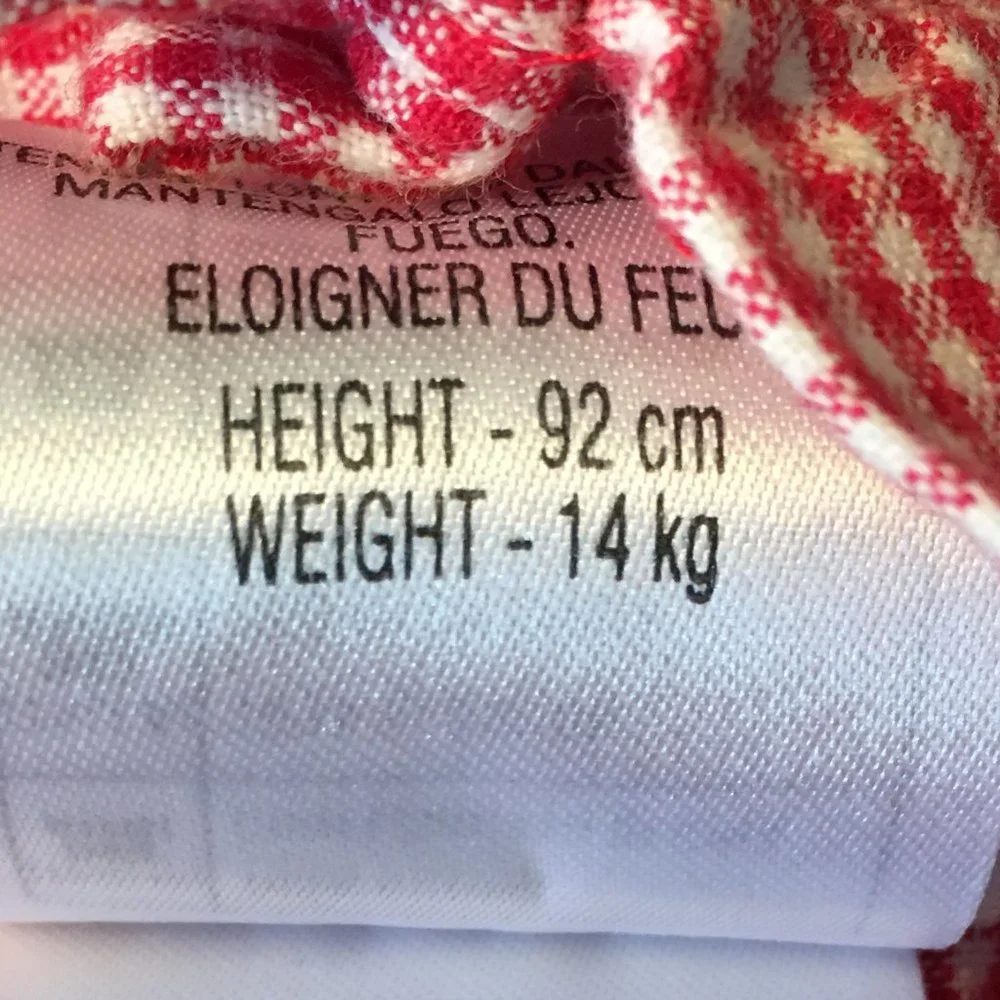 DISNEY Red Gingham 